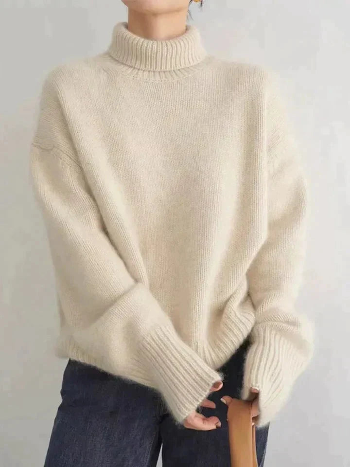 Lumière cashmere turtleneck