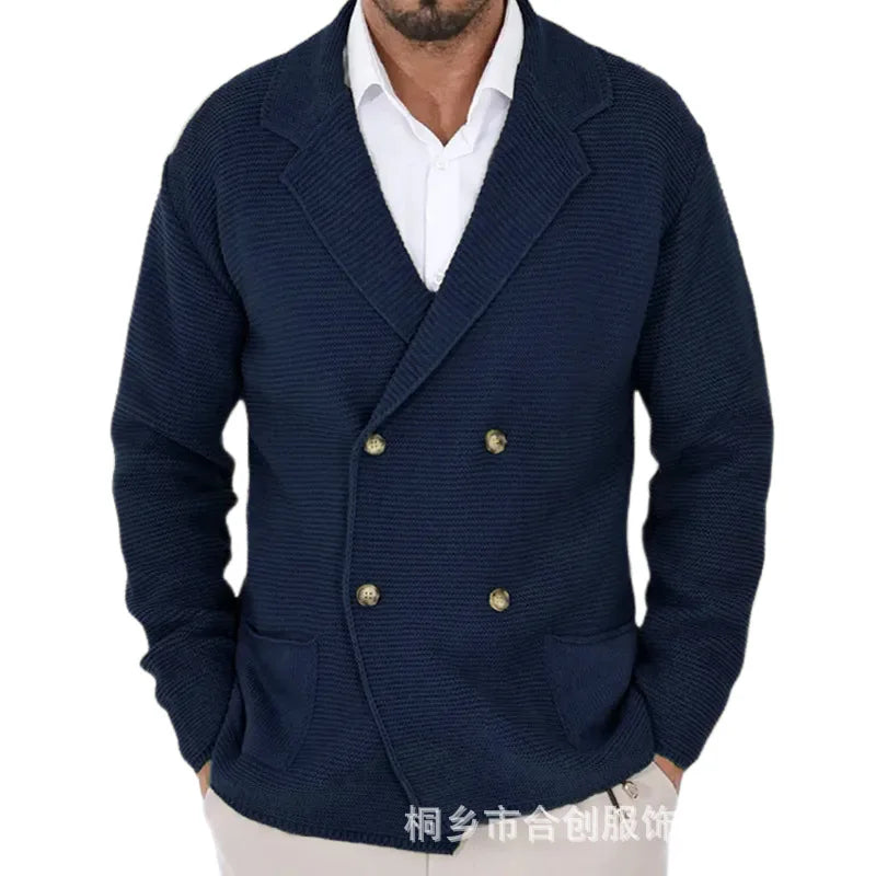 Lumière™ Knitted Cardigan with Double Buttons