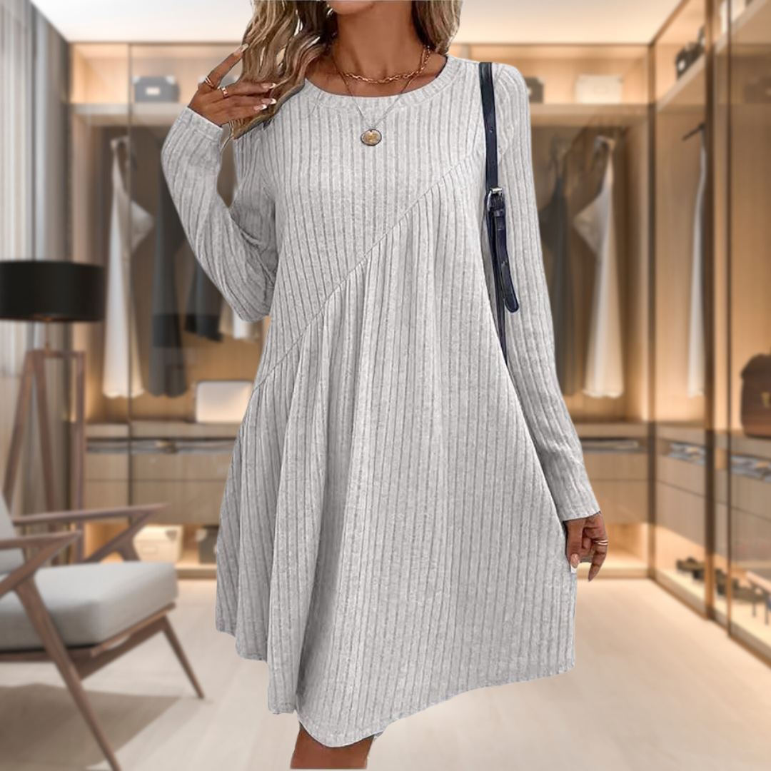 Lumière™ Comfortable Long sleeve Dress